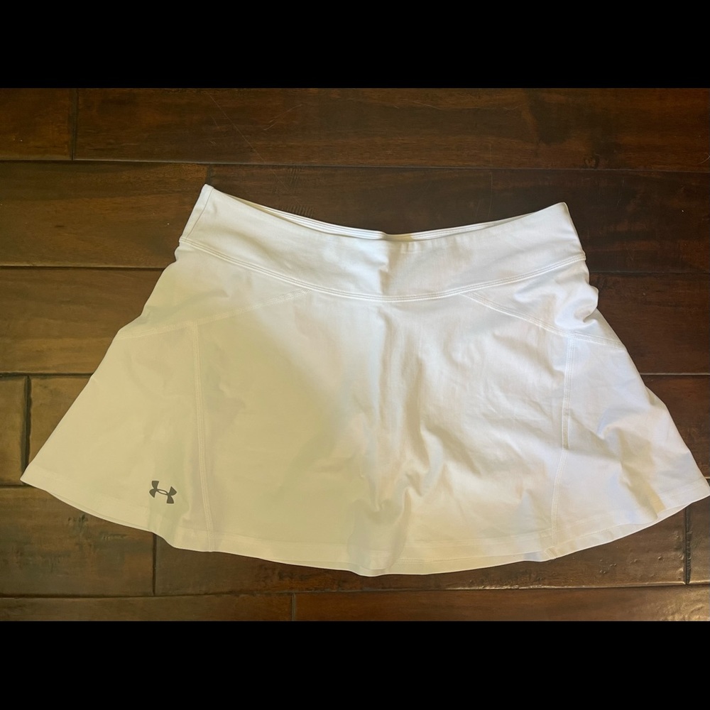 White Under Armour skort